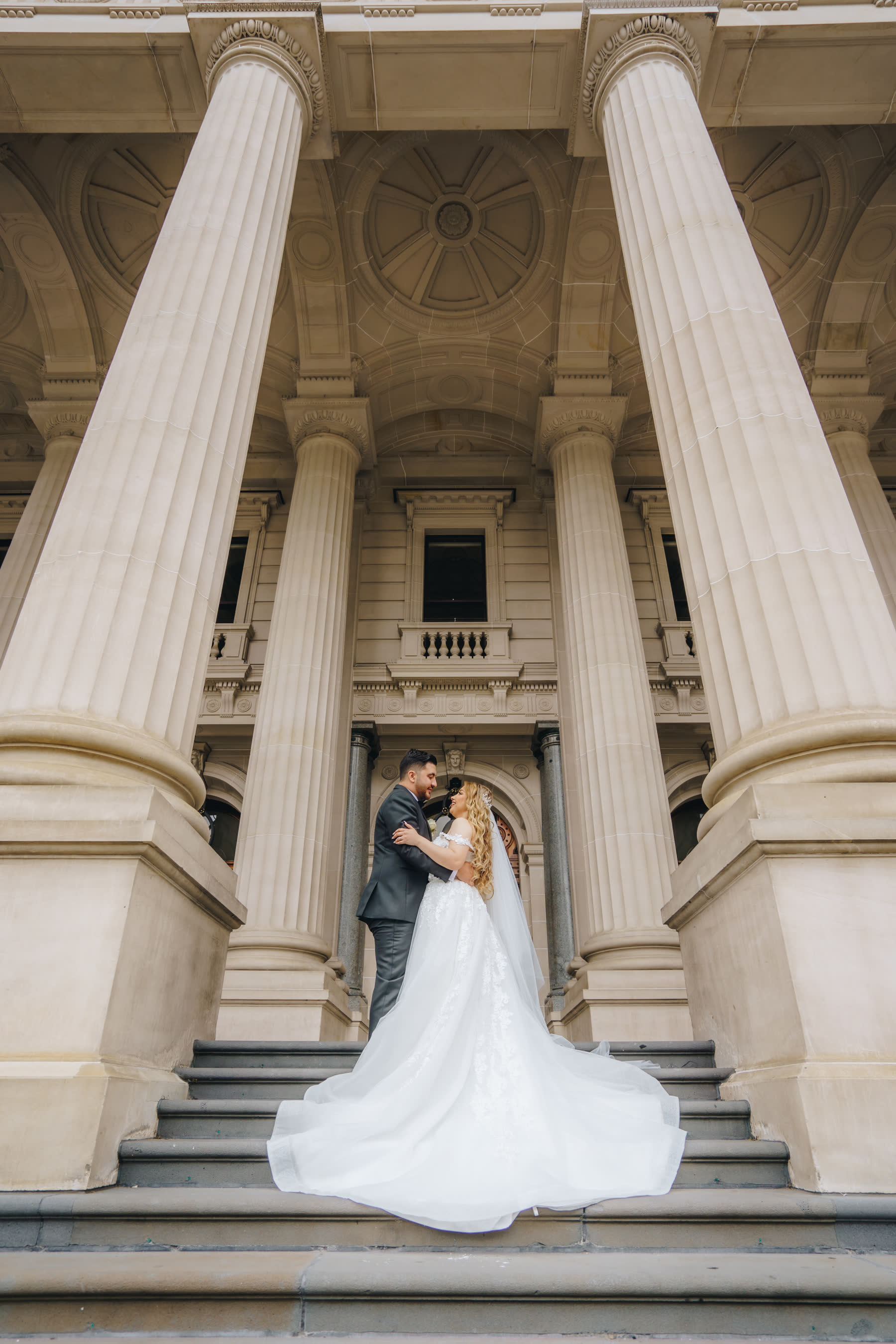Couple kiss